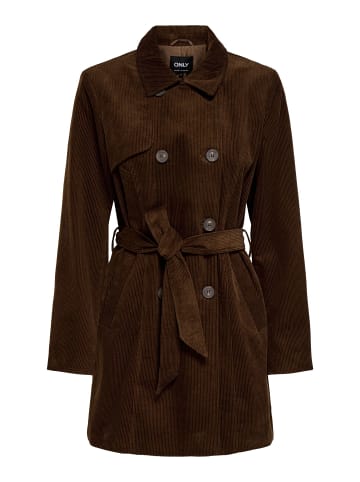 ONLY Trenchcoat in Chicory Coffee