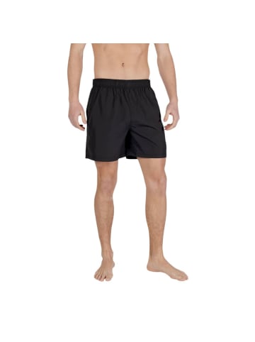 Armani Exchange Schwarz Polyester Badeshorts