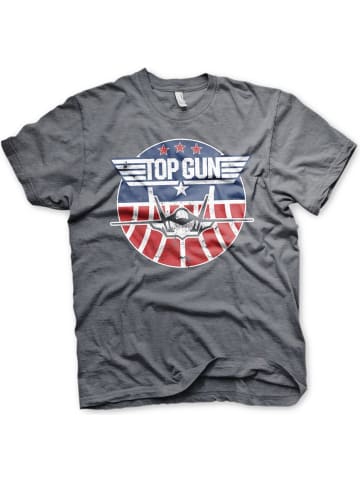 TOP GUN T-Shirt in Grau