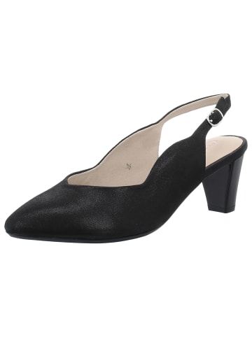 Caprice Slingpump in schwarz