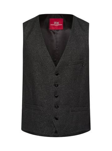 Finshley & Harding London Weste in schwarz - 0001