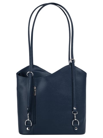 Cluty Shopper Rucksack Kombination in blau