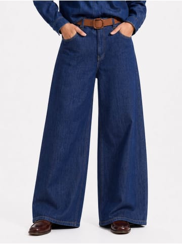 Marie Lund Barrel-Jeans in indigo
