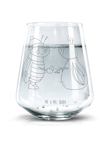 Mr. & Mrs. Panda Glas Nachtfalter Schneemann ohne Spruch in Transparent