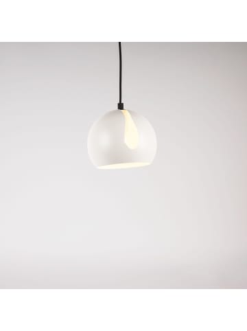 s.LUCE Galerieleuchte Ball tauschbarer Schirm 5m Abhängung in Weiß