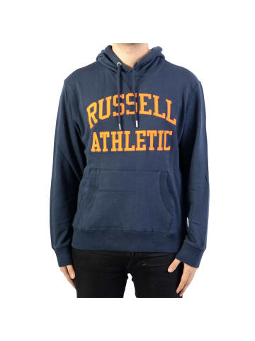 Russell Athletic Kapuzenpullover „Iconic Tackle Twill Hoody“ Blau