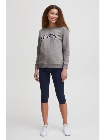 Oxmo Sweatshirt OXColeen in Grau