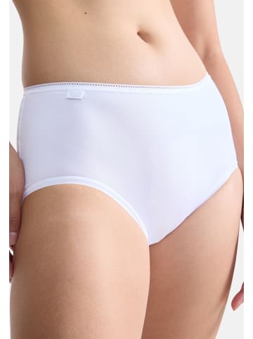 Sloggi Midi Slip 24/7 Microfibre in Weiß / schwarz