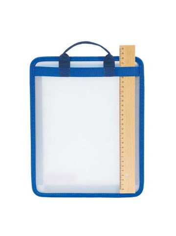 Step by Step Faltbare Heftbox Blau in blau