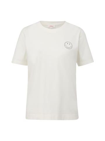 s.Oliver T-Shirt in 0210_ecru