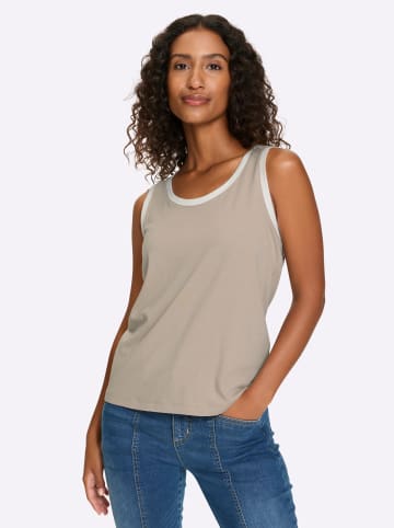 Heine Shirttop in sesam-ecru