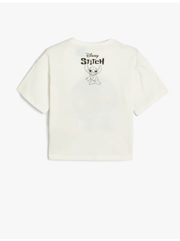 KOTON T-shirt in Ekru