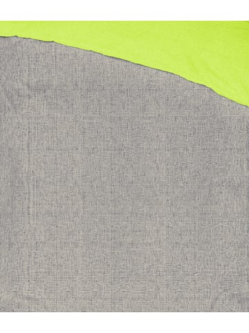 JACK 2 tlg. Renforcé Wende Bettwäsche 135x200cm Zweifarbig in Grau/Lime