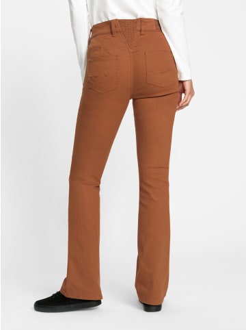 WITT WEIDEN Bootcut-Jeans in cognac