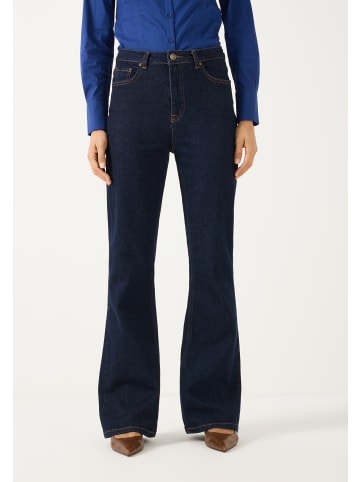 More & More leicht ausgestellte Bootcut-Jeans in rinse wash denim