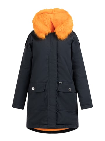 myMo Damen Winterparka in Marine Orange