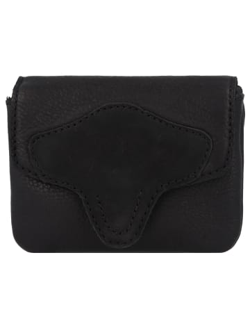 Cowboysbag Geldbörse Leder 14 cm in black