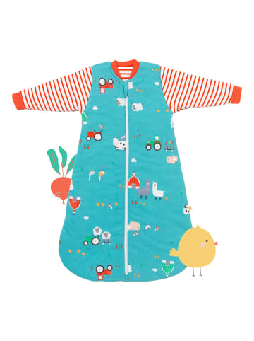 Schlummersack Bio Babyschlafsack, 3.5 TOG in Blau