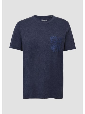 s.Oliver T-Shirt in 58D1_tiefblau