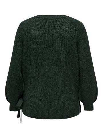 ONLY Carmakoma Strickjacke in Scarab