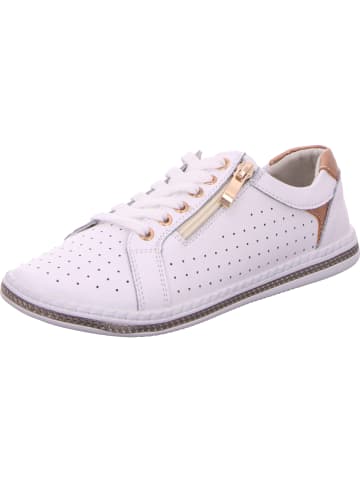 Scandi Schnürhalbschuh in weiß