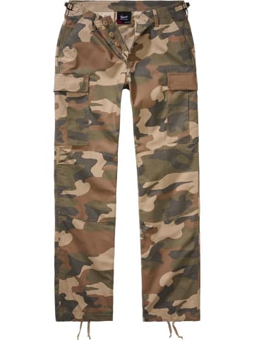 Brandit Cargohose "Women Bdu Ripstop Pants" in Camouflage