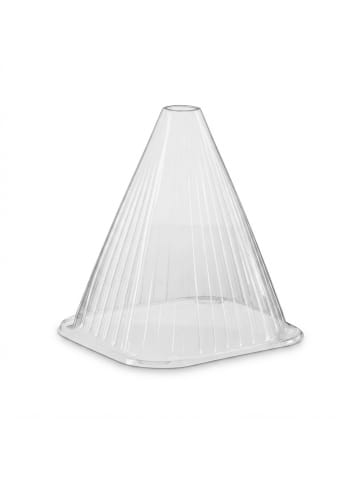relaxdays 80 x Pflanzenhut in Transparent - (B)19 x (H)22 x (T)19 cm