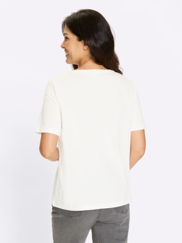 Sieh an! Kurzarm-Shirt in ecru