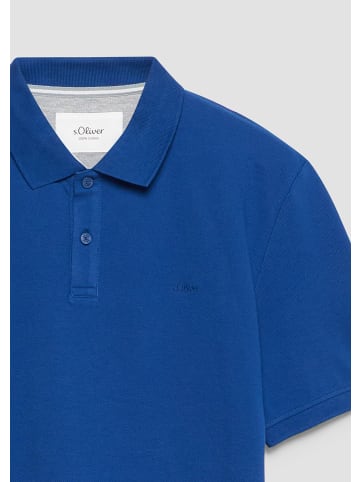 s.Oliver Polo-Shirt in 5750_royalblau