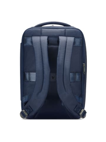 Roncato City 3.0 Reiserucksack 40 cm mit Dehnfalte in blau