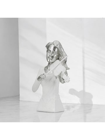 GILDE Figur Musician weiß - (H) 30 cm