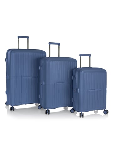 Heys AirLite 4 Rollen Kofferset 3-teilig mit Dehnfalte in blue