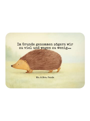 Mr. & Mrs. Panda Pinnwand Magnet Igel Herzen Design mit Spruch in Weiß