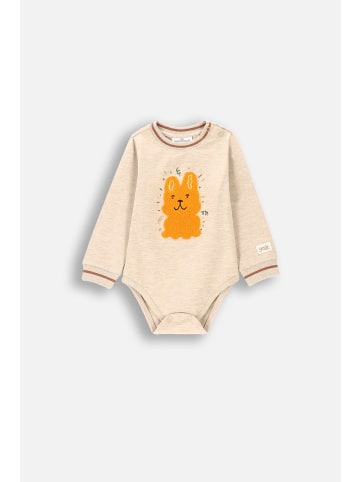 Coccodrillo Body mit langen Ärmeln in beige