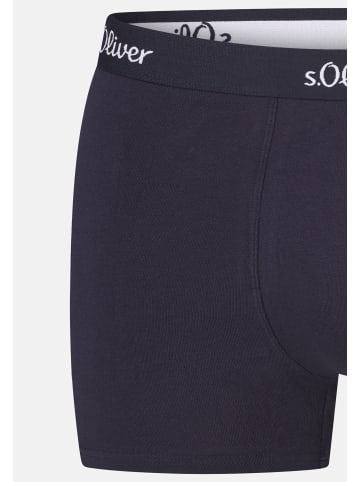 s.Oliver Retro Short / Pant Basic in Blau / Dunkelblau / Schwarz