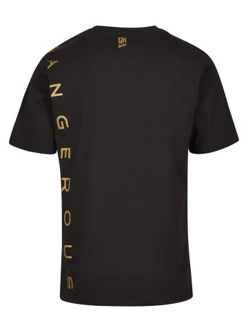 DNGRS Dangerous T-Shirt in black/golden