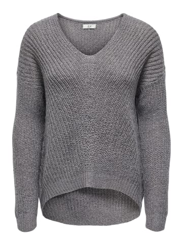 JDY Pullover 'New Megan' in Grau