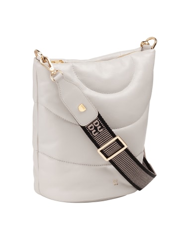 DuDu Barbara Schultertasche Leder 24.5 cm in pearl