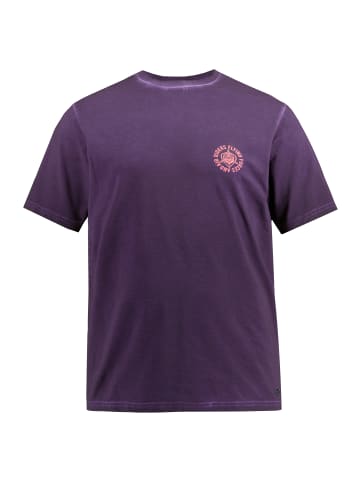 JP1880 Kurzarm T-Shirt in dunkel violett