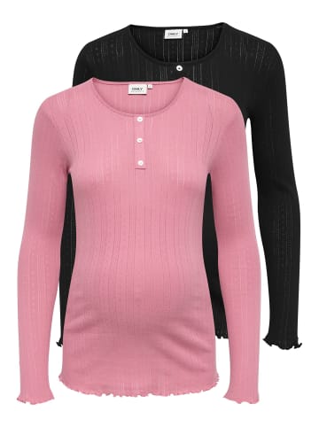 ONLY 2er-Pack Top in Black