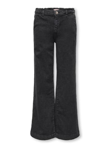 KIDS ONLY Jeans mit weitem Bein in Black Denim 1
