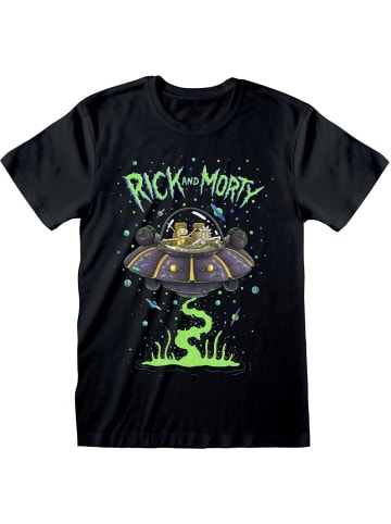 Rick and Morty T-Shirt in Schwarz