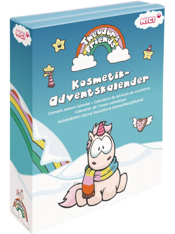 NICI GmbH Theodor & Friends Kosmetik Adventskalender in Mehrfarbig ab 7 Jahre