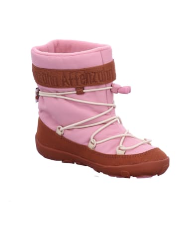 Affenzahn Stiefel Snowy Reh in Pink/ Braun