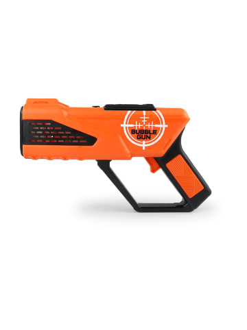 COFI 1453 Seifenblasenpistole mit LED Licht für Kinder ideal für Sommer in Orange