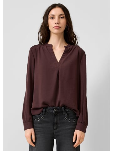 QS Bluse in 4925_bordeaux