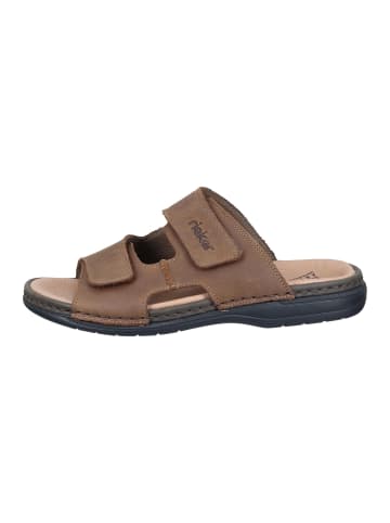 rieker Pantoletten Basic in Braun