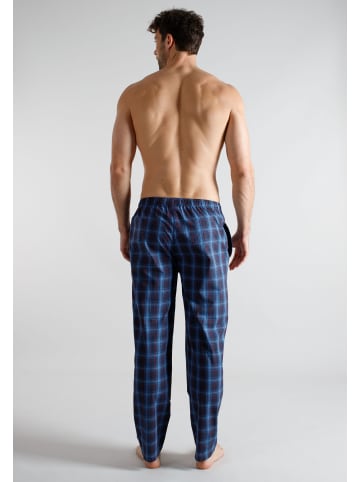 Tom Tailor Pyjamahose Dakota in blau-dunkel-Karo