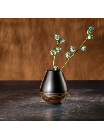 Villeroy & Boch 3er Set Deko-Set Manufacture Swirl in schwarz