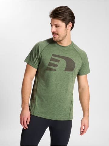 Newline T-Shirt Raglanärmel Nwlorlando Herren in FOUR LEAF CLOVER MELANGE